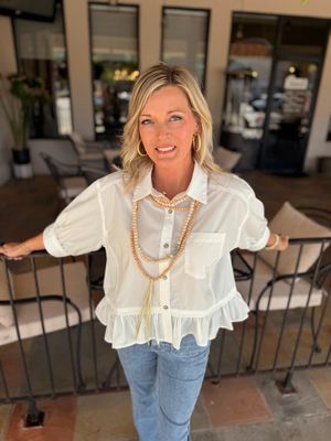 Cotton Blossom Top