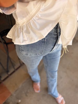 No Limits Cropped Denim