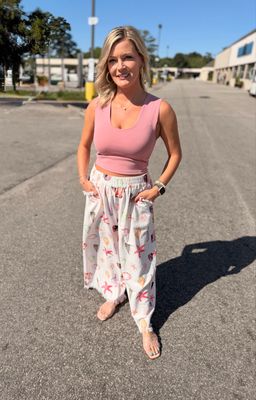 Seashells and Starfish Pant