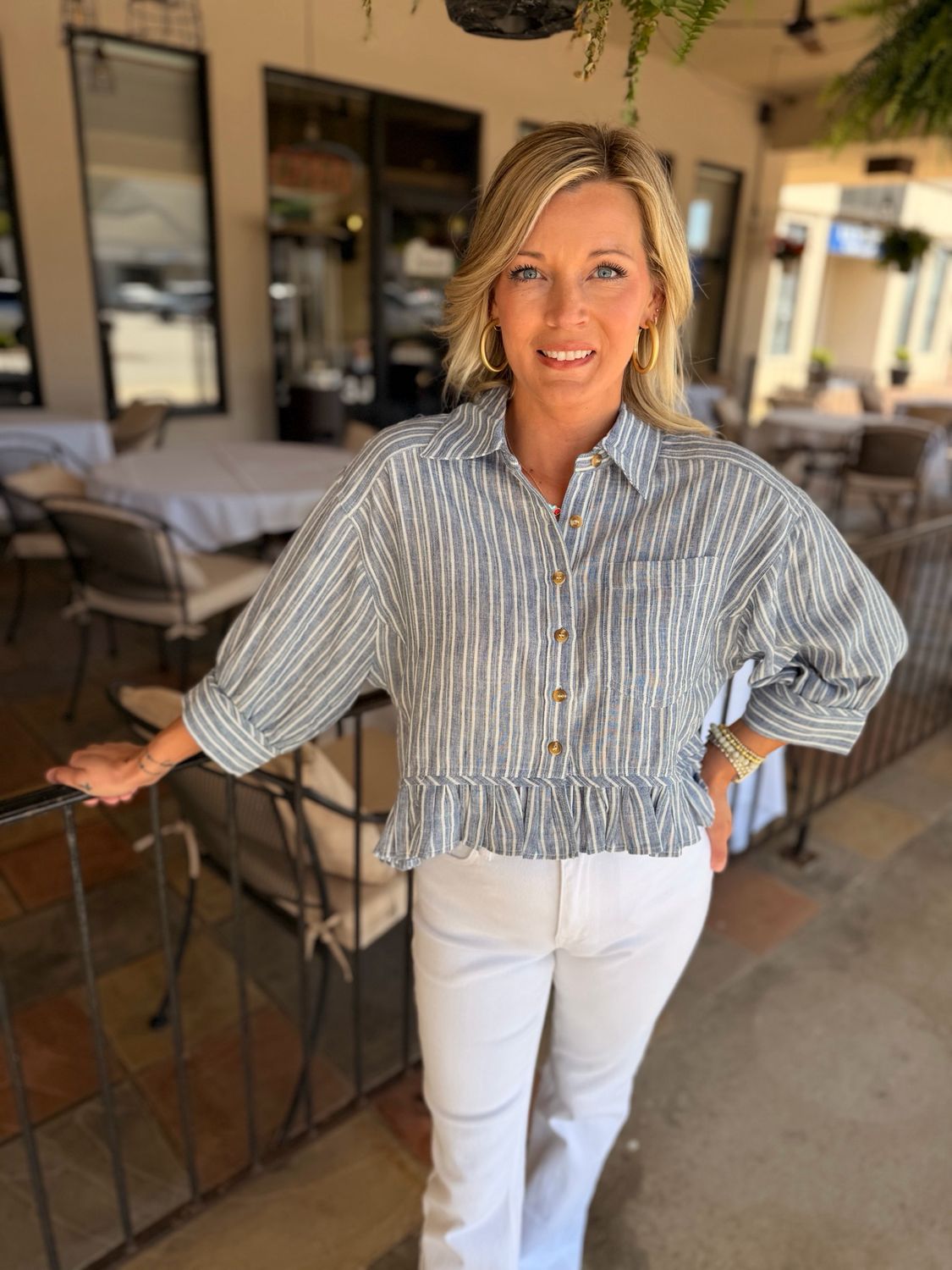 We the Free Striped Top