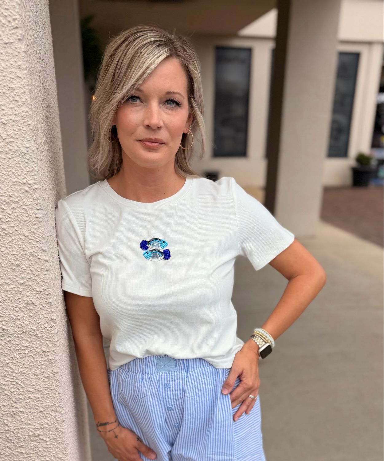 Swim Little Fish Top
