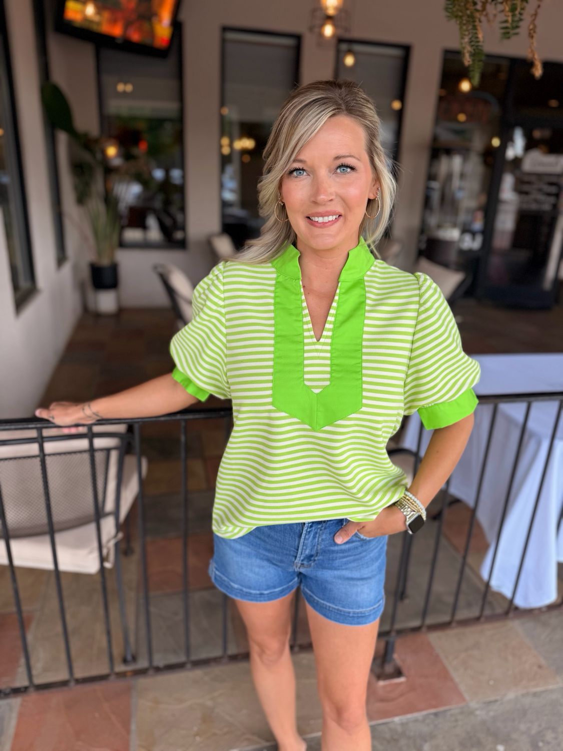 Lime Rita Top 