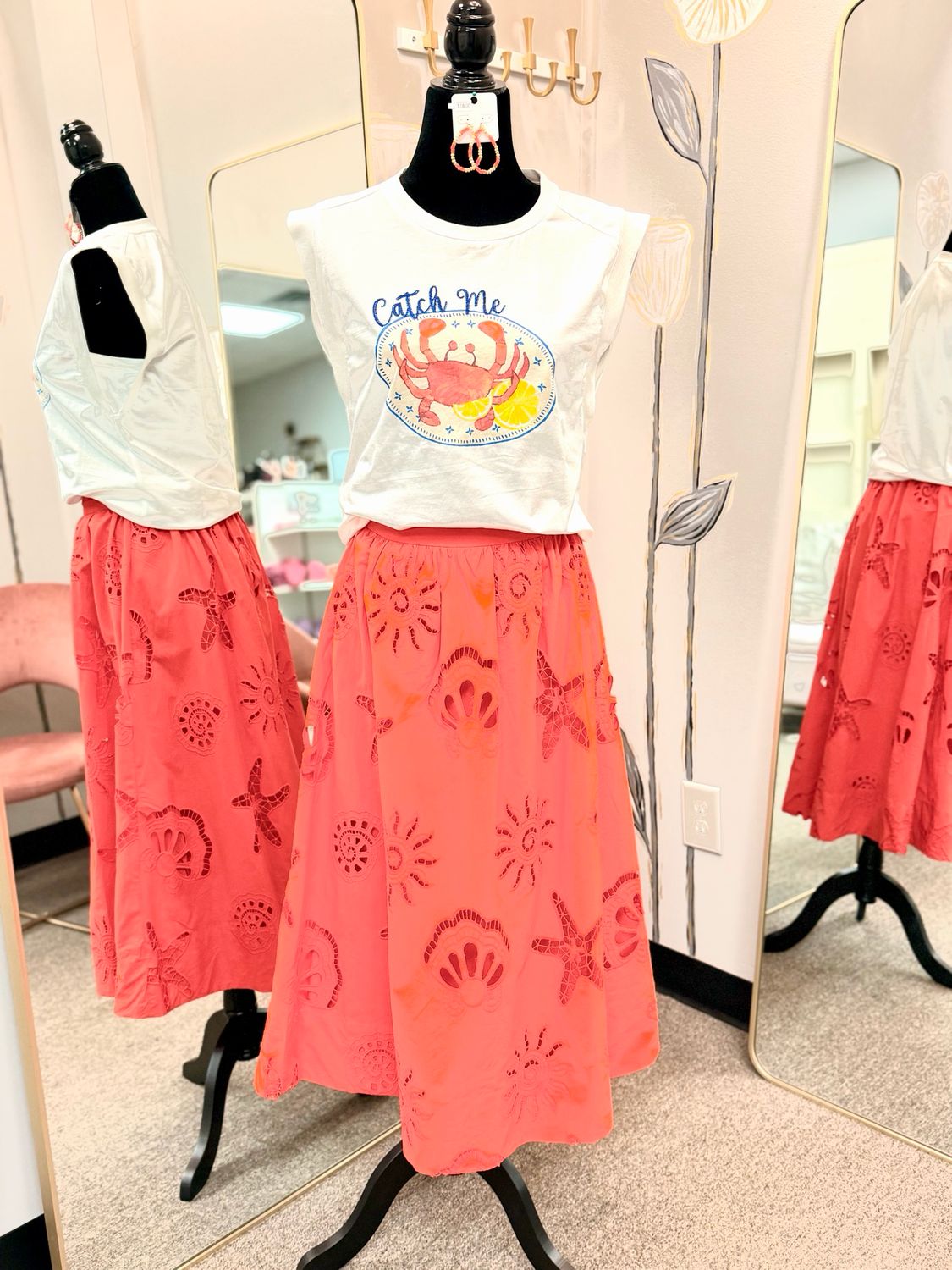 Meet Me at the Reef Maxi Skirt
