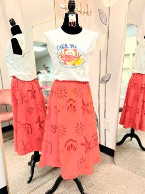 Meet Me at the Reef Maxi Skirt
