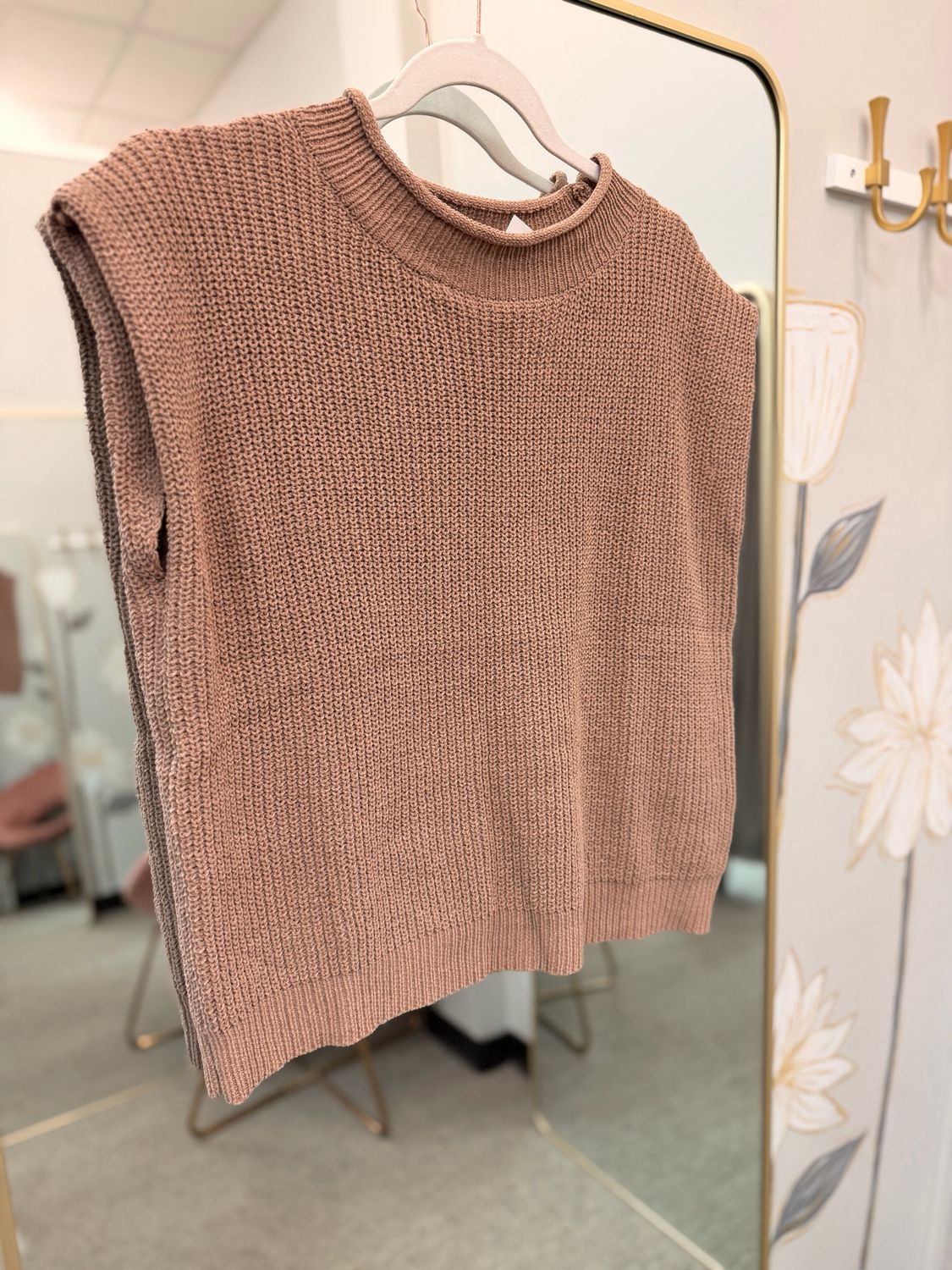 Mocha Latte' Sweater Vest 