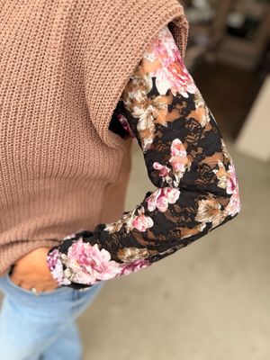 Mesh Lace Top
