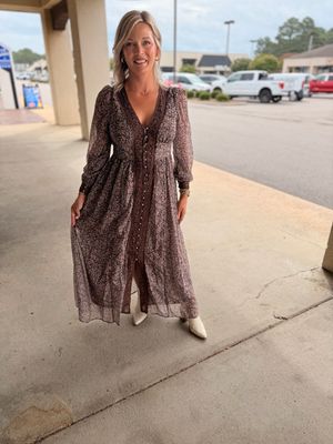 Gather Here Floral Maxi