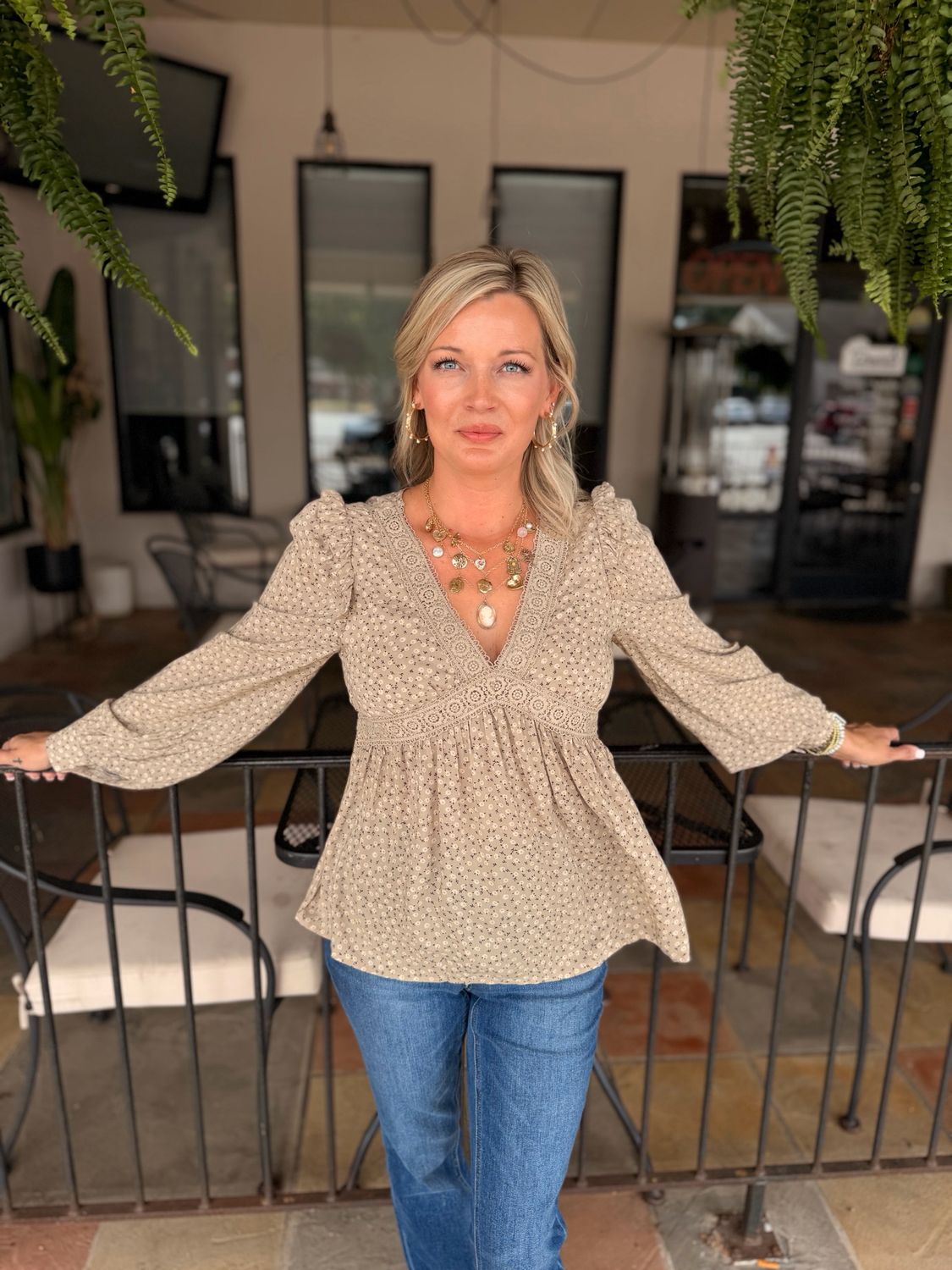 Romantic Boho Top