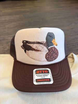Grannys Faux Patchwork Tucker Hat