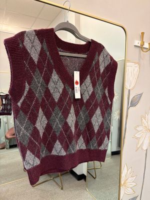 Argyle Sweater Vest 