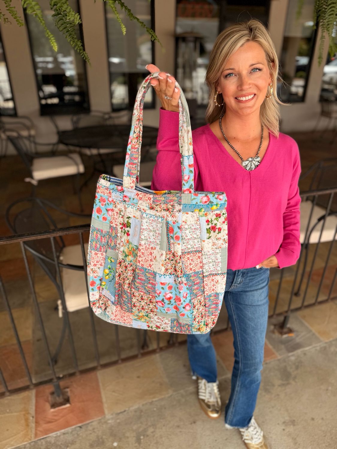 Fall Patchwork Bag