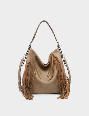 Sav Distressed Hobo Bag 