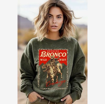 Bronco Wild West Sweatshirt
