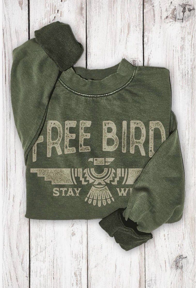 Stay Wild Graphic Sweatshirt