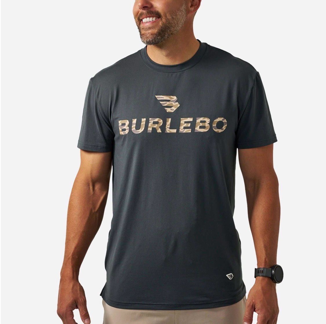 Gun Metal Flying B Logo