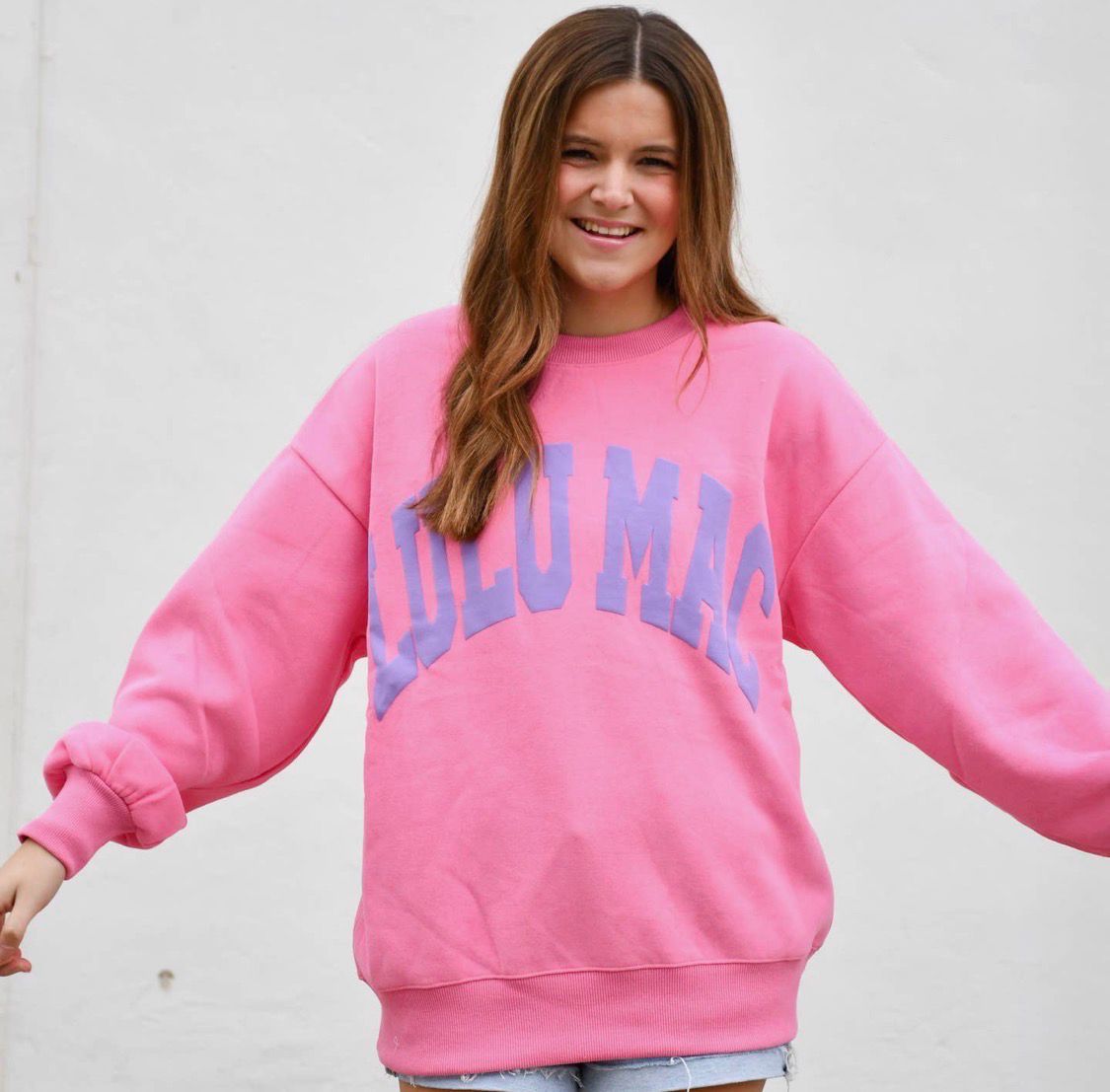 LULU MAC Puff Logo Sweatshirt