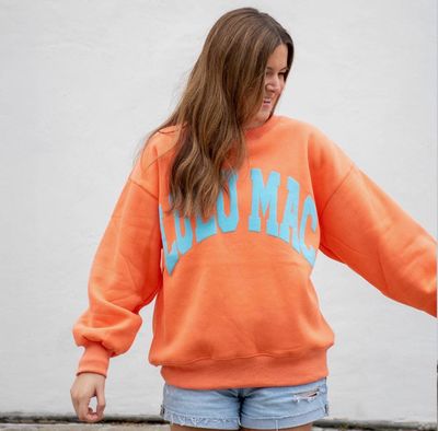 LULU MAC Puff Logo Sweatshirt