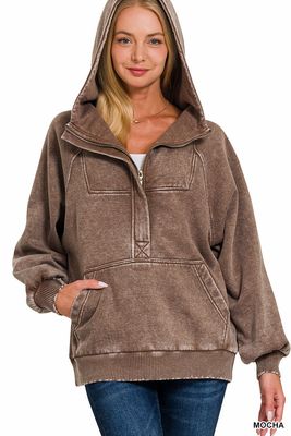 Hooded Kangaroo Pouch Sweatshirt