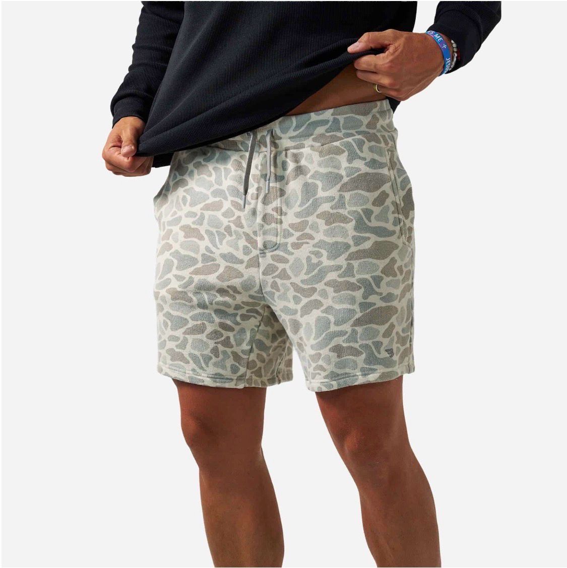 Vintage Wash Classic Deer Camo Shorts