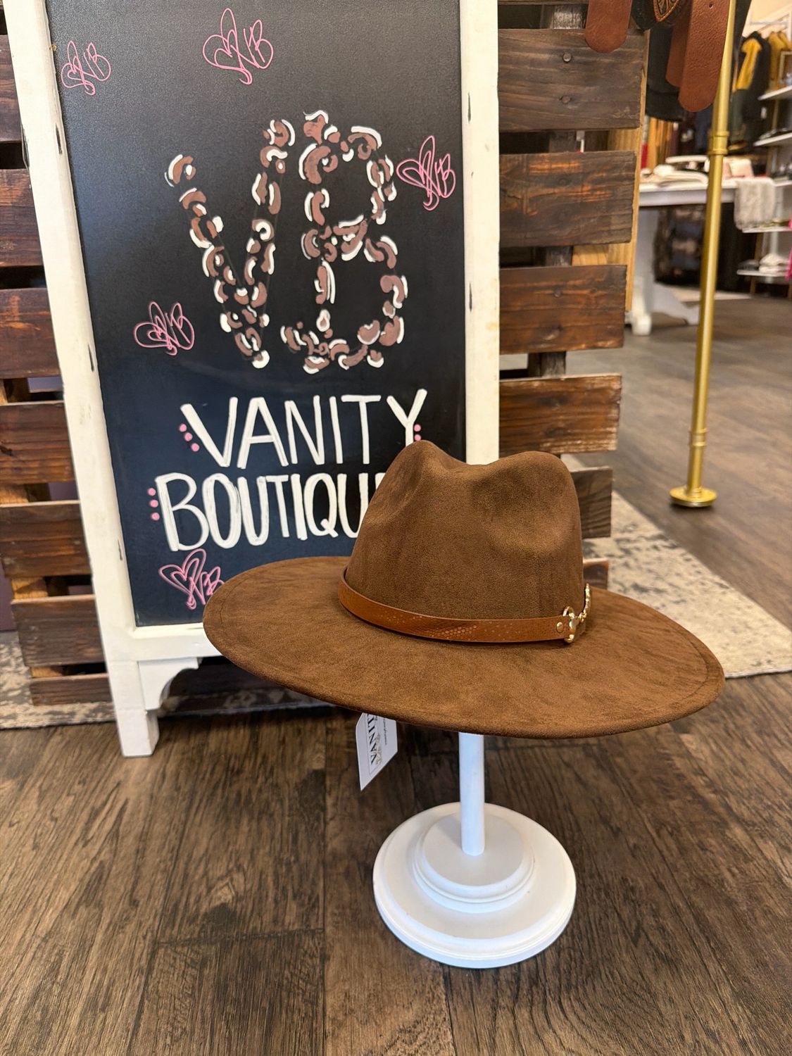 Wide Brim Fall Hat