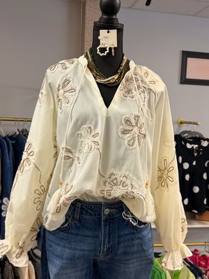Whispering Wildflower Top
