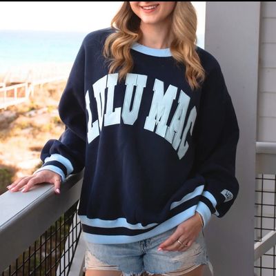 Social Society Navy/Light Blue LULU MAC