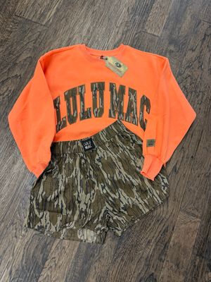 Mossy Oak Lounge Shorts- LULU MAC