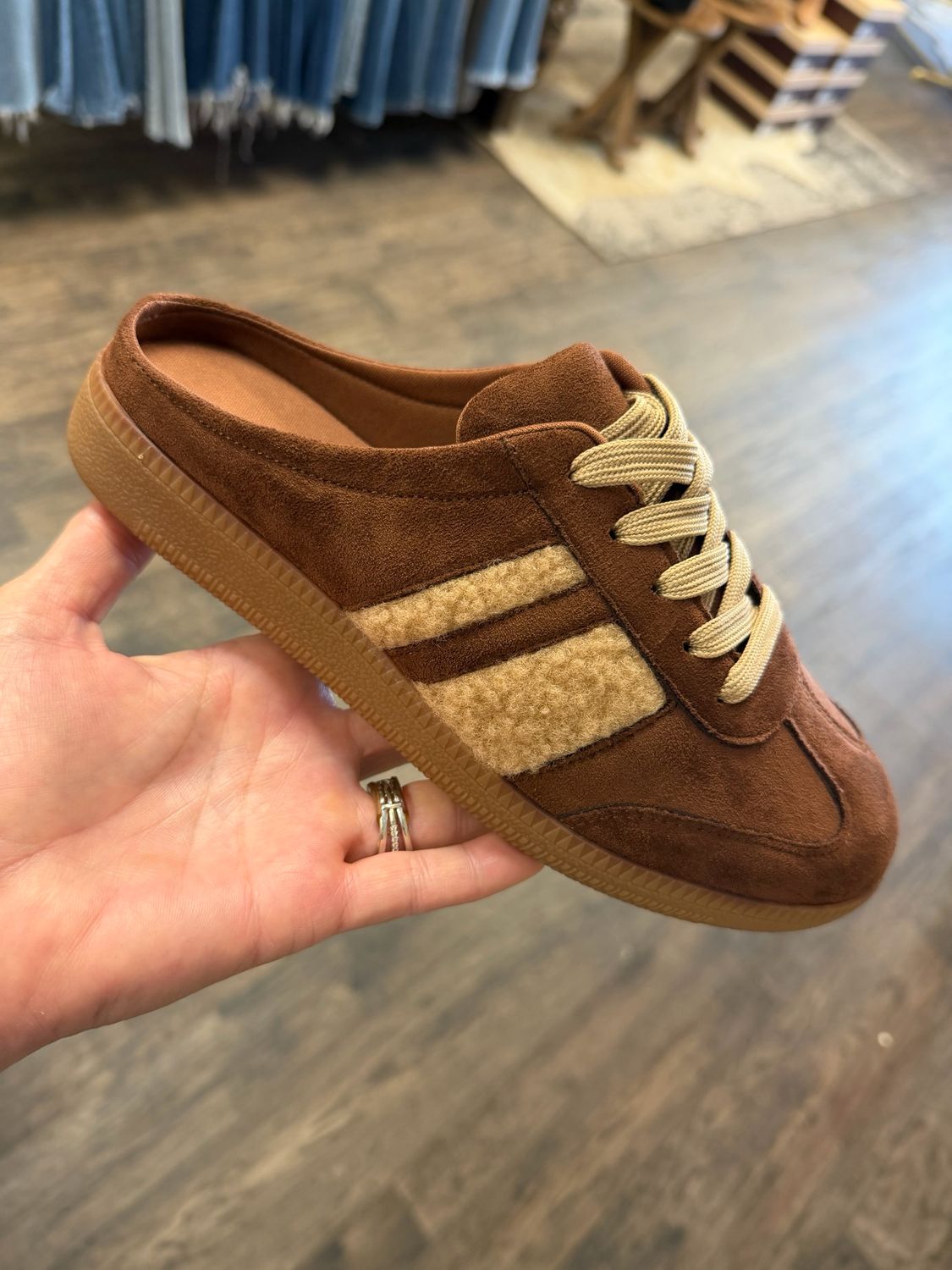 The Sandra Sneaker Mule