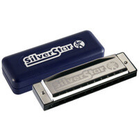 Hohner Enthusiast Series Silverstar Harmonica in the Key of D