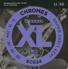 D&#39;Addario XL Chromes Jazz Light Set 11-50