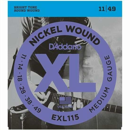 D'Addario XL Nickel Wound Electric Medium Set 11-49