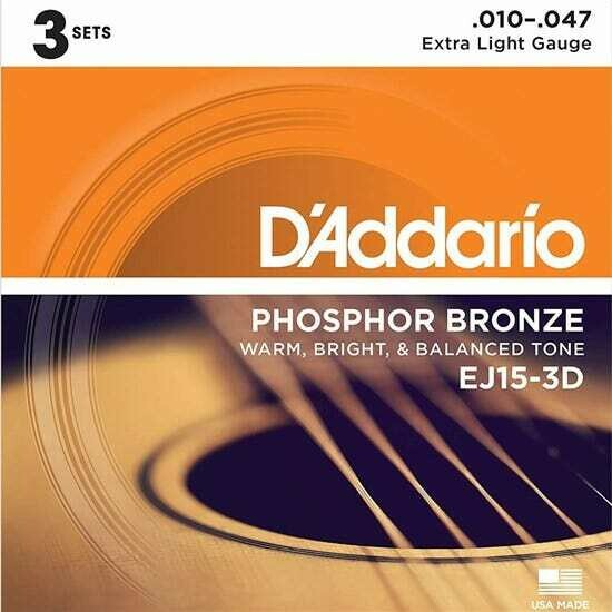 D'Addario 10-47 Extra Light (3 Pack)