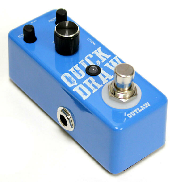 Outlaw Effects &quot;Quick Draw&quot; Delay Pedal Crisp tone with warm repeats that dissolve naturally