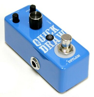 Outlaw Effects "Quick Draw" Delay Pedal Crisp tone with warm repeats that dissolve naturally