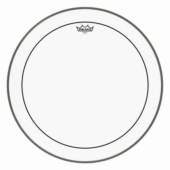 Remo PS-1322-00 Pinstripe Clear Bass Drumhead, 22&quot;