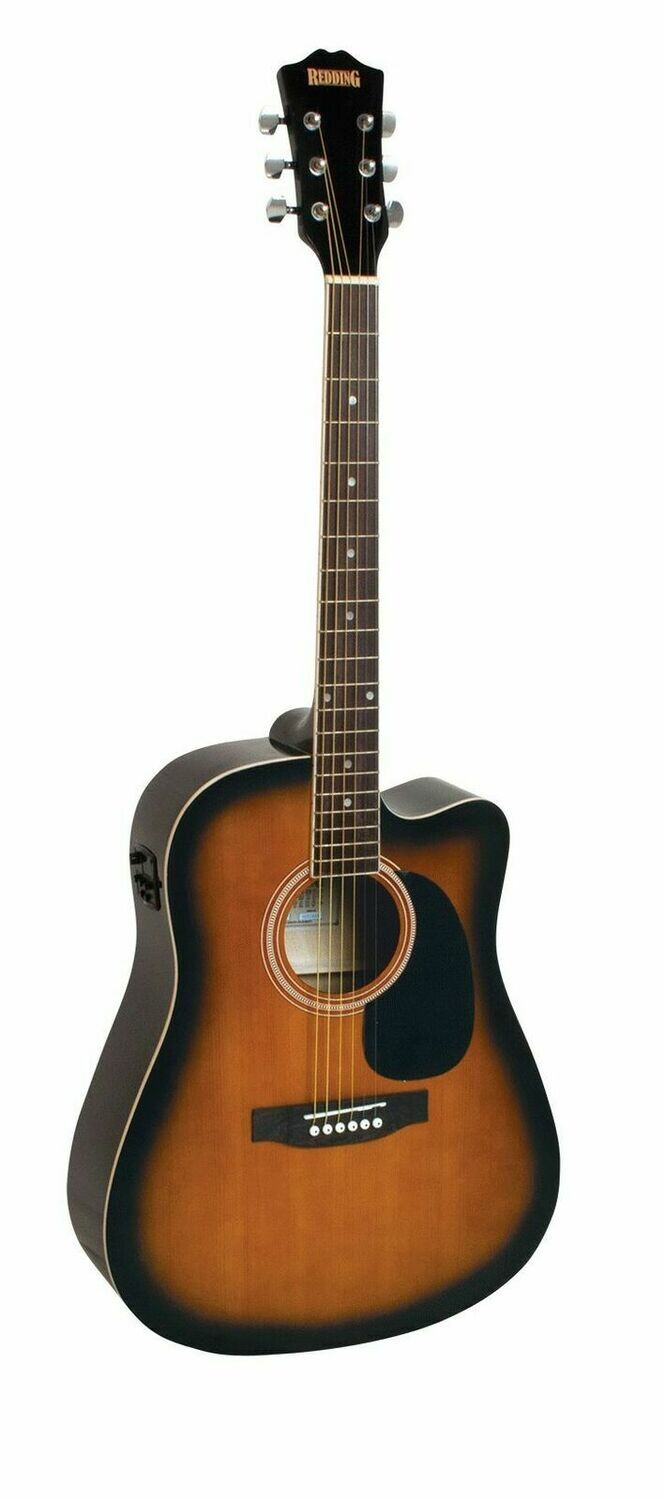 Redding RED50CETS Acoustic/Electric Guitar with cutaway