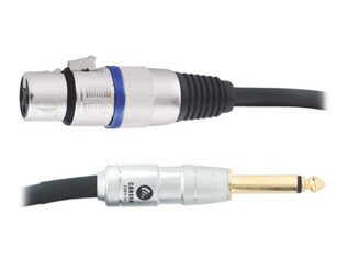 Carson ROM10H Rocklines XLR to Jack Mic Cable 10ft