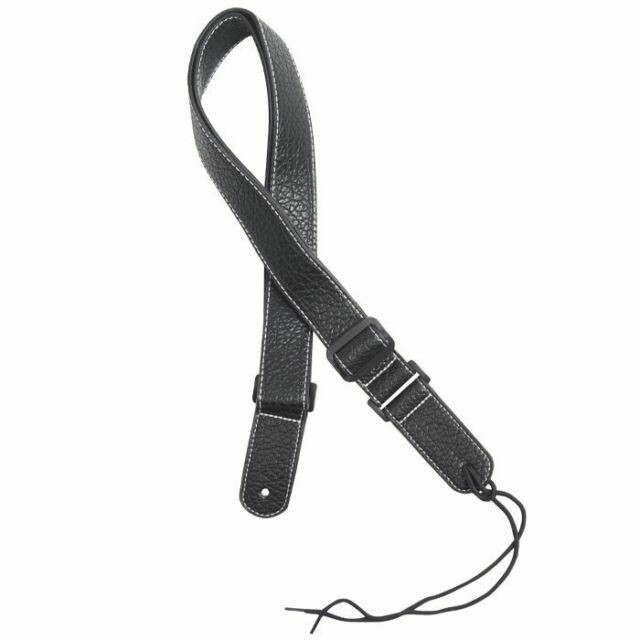 XTR Ukulele Strap Black Leather Style