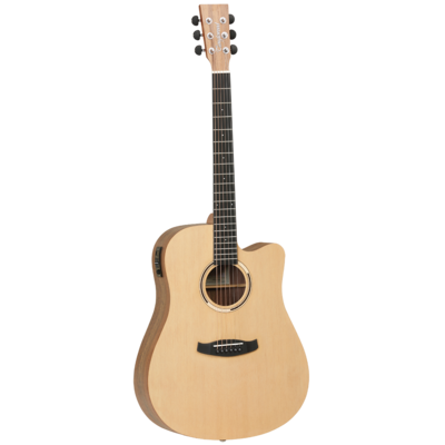 Tanglewood TDBTDCEHR Discovery Exotic Dreadnought C/E Hawaiian Rainwood