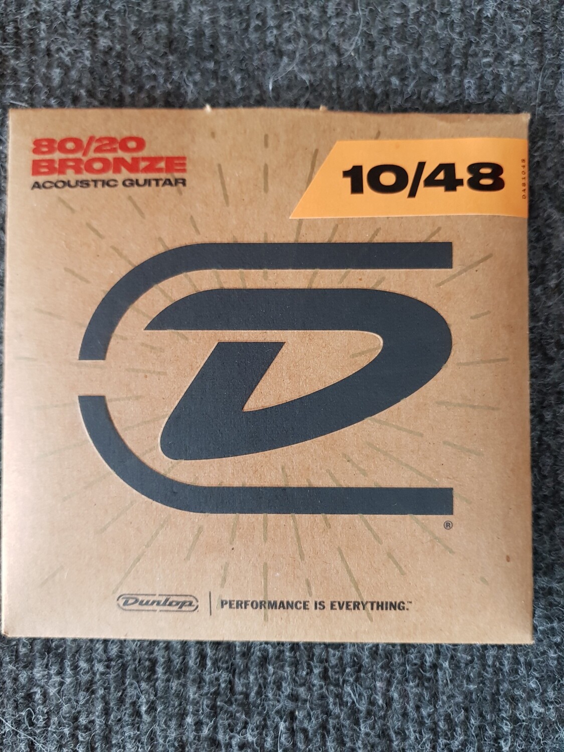 Dunlop 10-48 Acoustic Guitar Strings 80/20 Bronze Dunlop 10-48 Acoustic Guitar Strings 80/20 Bronze