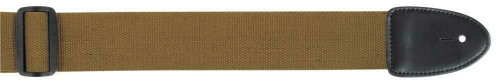 XTR Khaki Guitar Strap 2 Inch Cotton Web Material