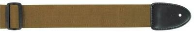 XTR Khaki Guitar Strap 2 Inch Cotton Web Material