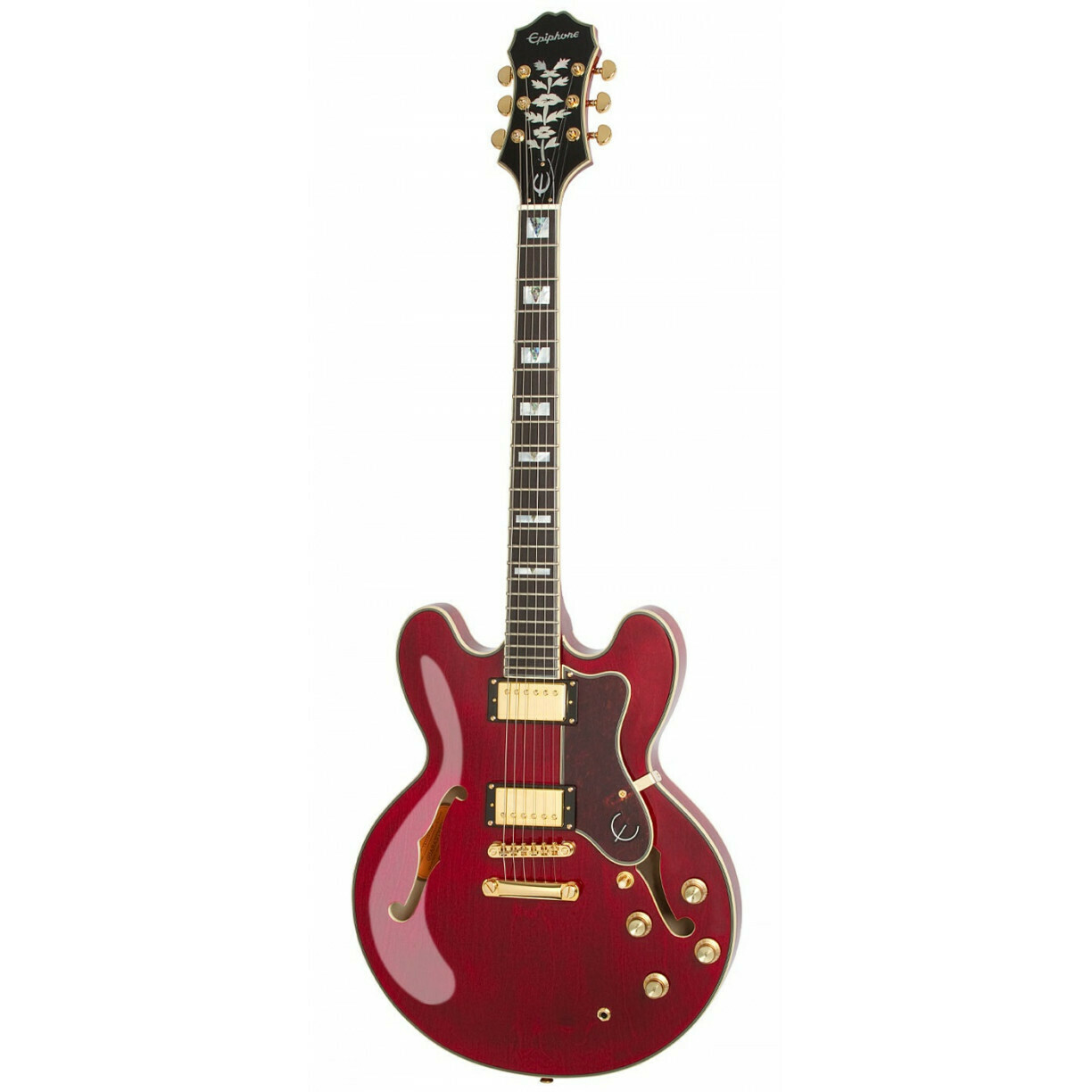 Epiphone Sheraton II PRO Semi-Hollow Electric Guitar - Wine Red Epiphone Sheraton II PRO Semi-Hollow Electric Guitar - Wine Red