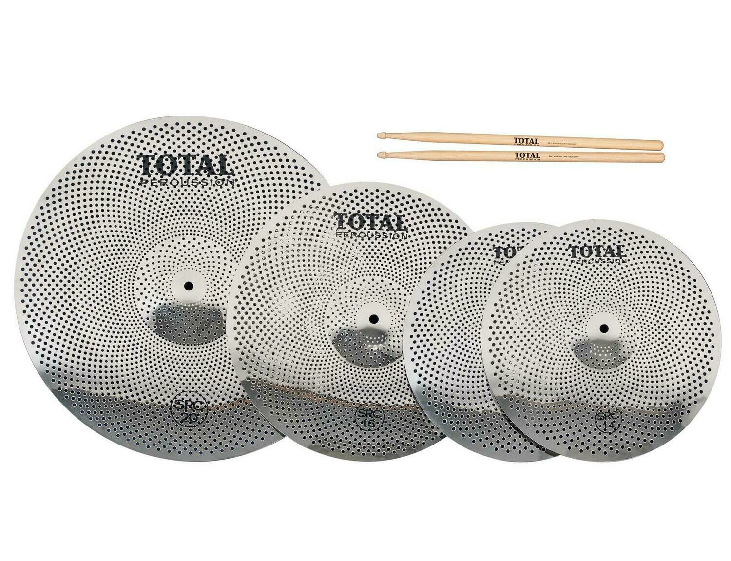 Total Percussion SRC50 Sound Reduction Cymbal Box Set