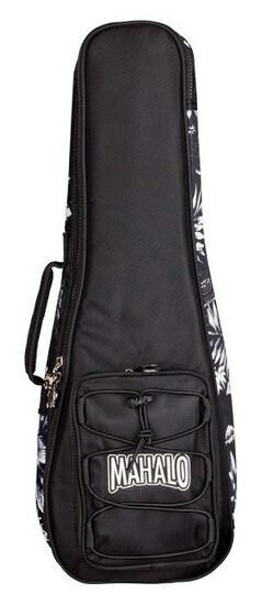 Mahalo OB602 Heavy Duty Concert Ukulele Bag w/Hawaiian Print