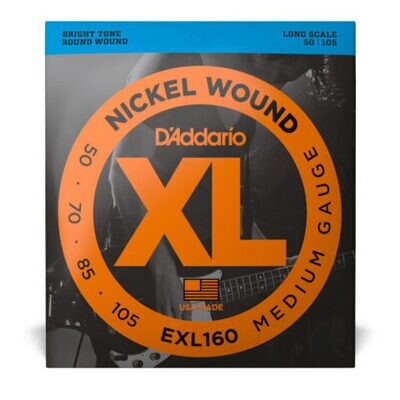 D’Addario EXL160 Electric Bass Strings 50-105