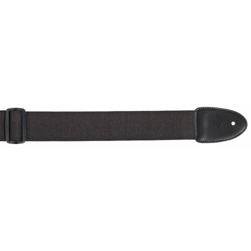 XTR Black Guitar Strap 2 Inch Cotton Web Material