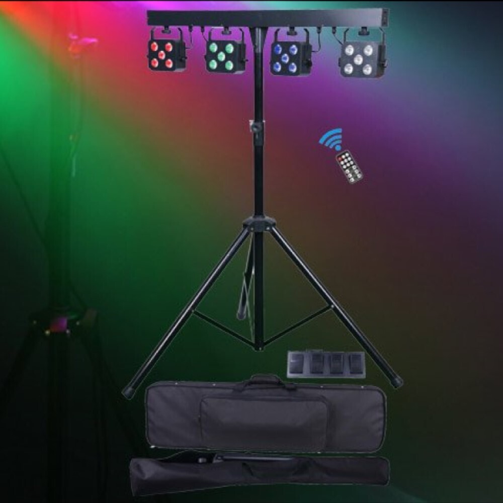 Light Emotion PARBAR4QUAD Par Bar with 4 x 5x4-in-1 RGBW