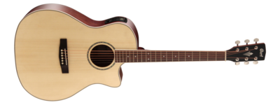 CORT Grand Auditorium Ac/El Cutaway Spruce/Mahogany with Gig Bag
