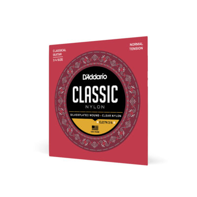 D&#39;Addario &quot;CLASSIC&quot; Nylon Strings 3/4 Size Normal tension